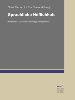 cover image of Sprachliche Höflichkeit